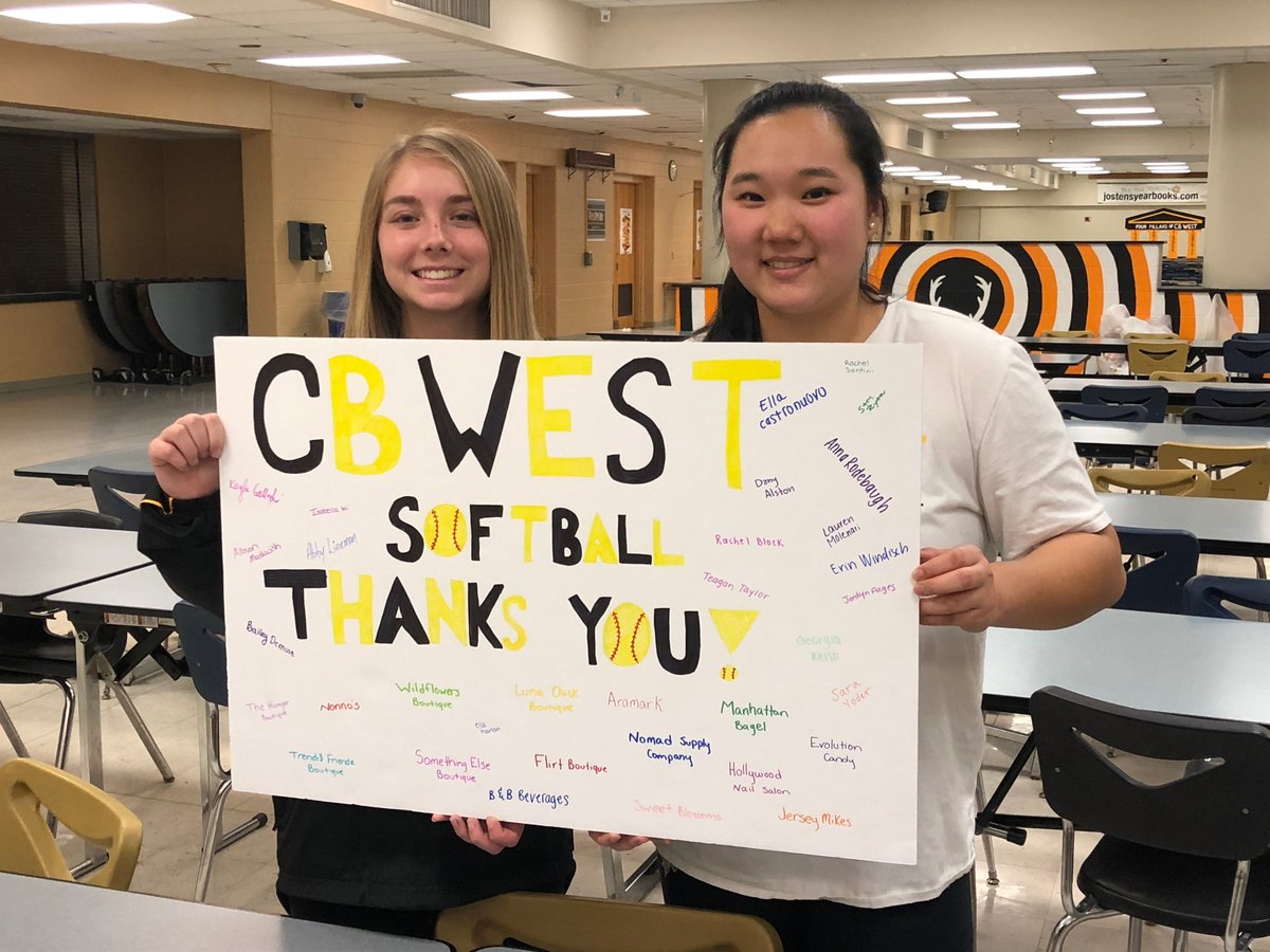 CB West Softball tweet media