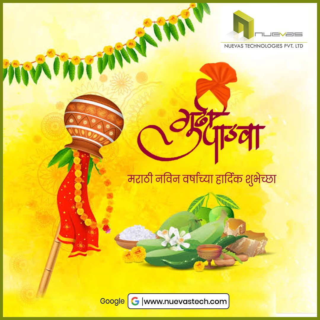 Nuevas_tech's tweet photo. May this Happy occasion of #GudiPadwa bring countless joy, wealth, prosperity, good health to you and your family! Wishing Everyone a very #HappyGudiPadwa

#HappyGudiPadwa2020  #gpstrackingdevice #vehicletracker #safetydevice #safetyfirst #security #Nuevastech #GudiPadwa2020 https://t.co/KDDGzxaG1r