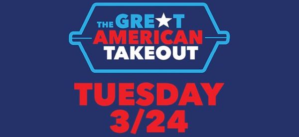 armusmedia's tweet photo. Great American Takeout is Today - Please Support Your Local Restaurants - List of Over 100 Establishments Offering Delivery &amp; Takeout  https://t.co/pFUwIi7YN9 https://t.co/QOKFMiOCjt