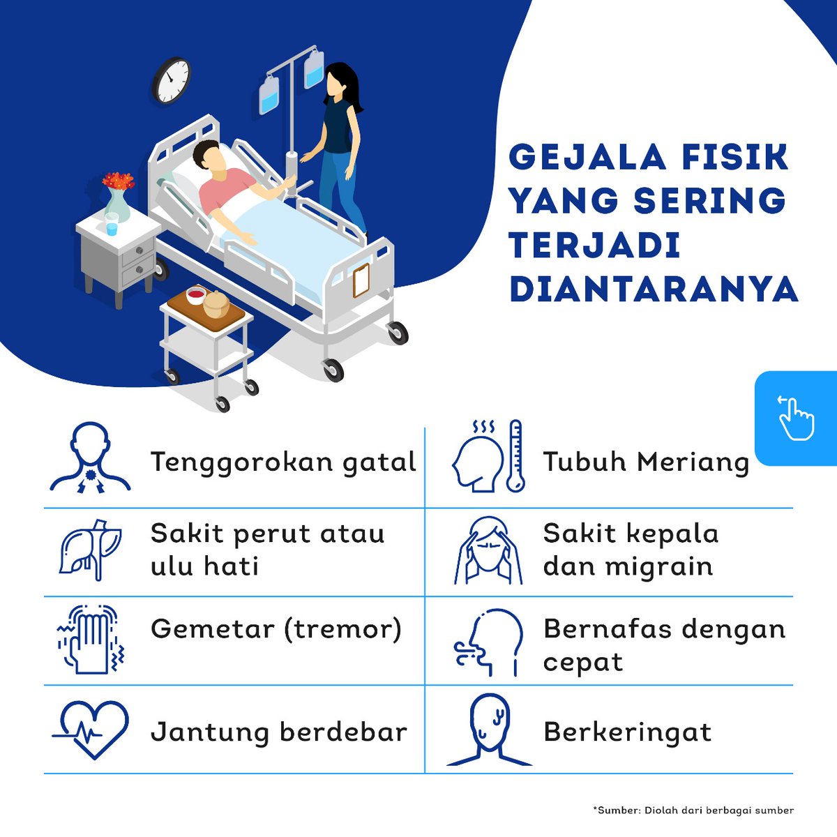 humasjabar's tweet photo. Nah, Kangmin ada penjelasannya nih buat wargi Jabar tersayang tentang Psikosomatis☝️
.
Semoga informasi ini bermanfaat ya wargi, inget ya, wargi jangan panik, tapi tetap waspada yaak👌

#JabarTanggapCovid19 https://t.co/pEU4ni6v4D
