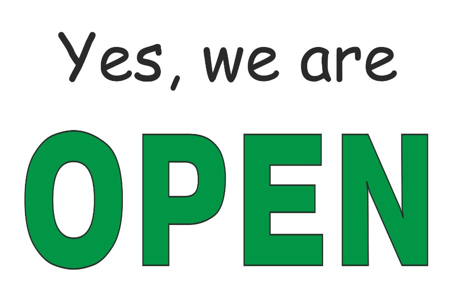 Change of plan! We have decided to open. Contactless payment only. Still delivering as well.
