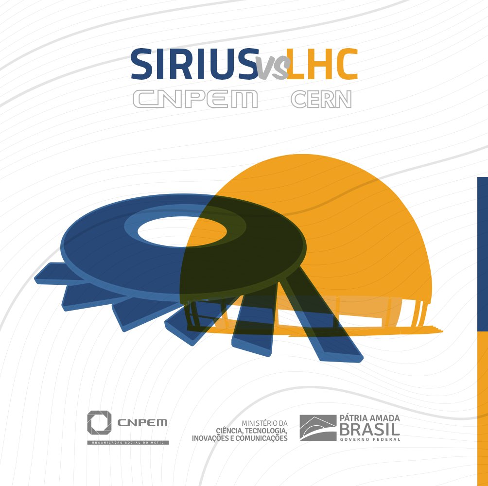 CNPEM's tweet photo. #VaiSirius Talvez você já tenha ouvido falar do CERN (Suíça), onde fica o maior acelerador de partículas do mundo, o LHC. Mas quais são as diferenças entre ele e o novo acelerador brasileiro, o #Sirius? Segue o fio https://t.co/jscDnST8iF