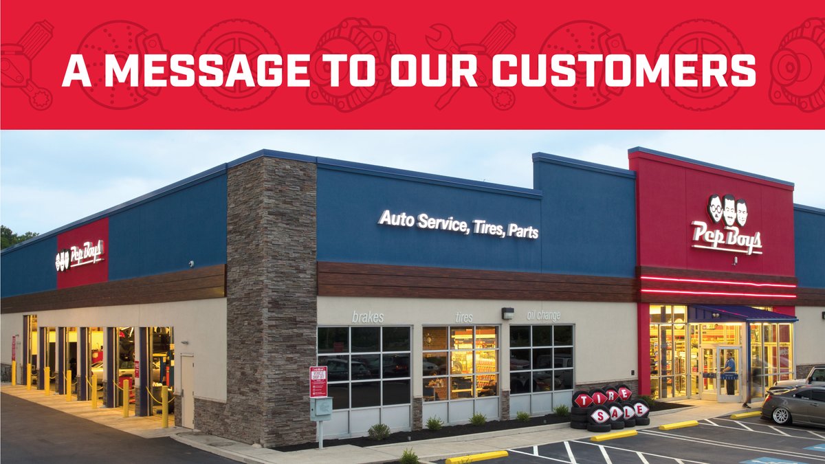 Pep Boys Auto Service Tire Pepboysauto Twitter