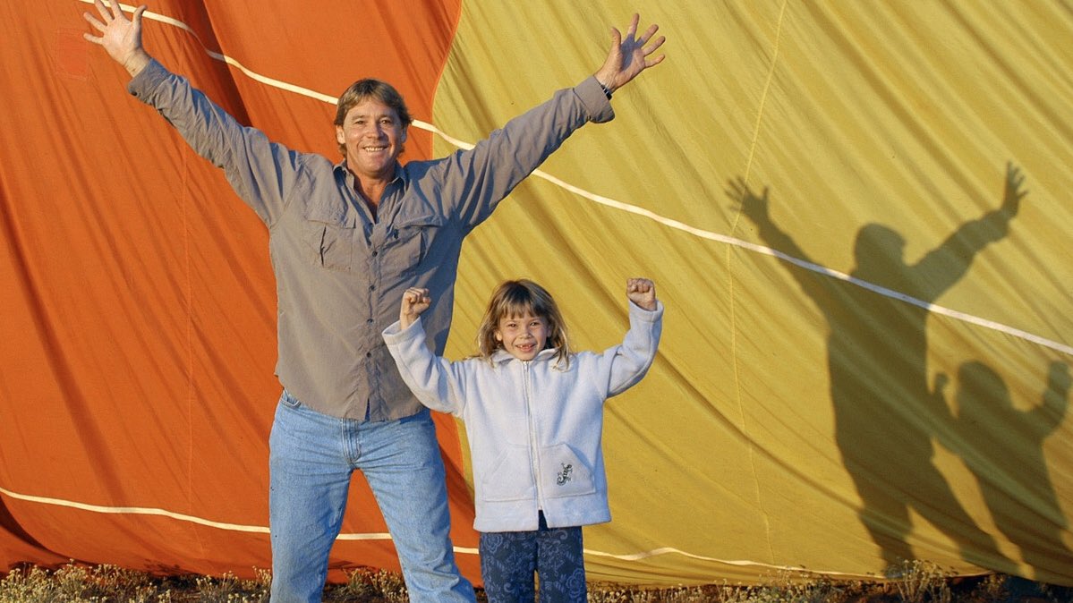 BindiIrwin's tweet photo. Thank you for being my guiding light. You’re always with me. https://t.co/v5FaY6mBx7
