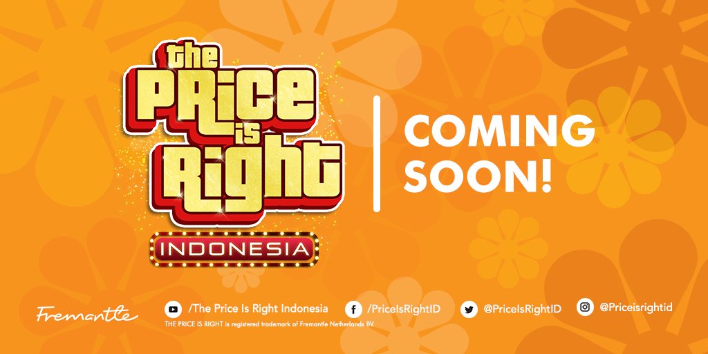 The Price Is Right Indonesia segera kembali, dengan hadiah yang keren dan tampilan seru. #newlogo #Priceisrightid