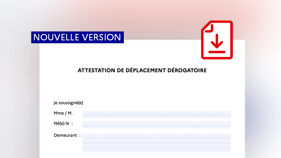 CCastaner's tweet photo. #COVID19 | Une nouvelle version de l'attestation de déplacement dérogatoire a été mise en ligne, conformément aux annonces d'@EPhilippePM hier soir sur TF1.
📄⬇️Le formulaire mis à jour est disponible sur https://t.co/R9RGFkLdXx. https://t.co/YclCGUBrcF