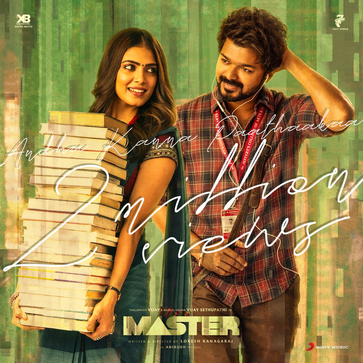 #AnthaKannaPaathaakaa Can't wait for the most waiting song of #Master Visuals nd @actorvijay anna nd @MalavikaM_ combo is one of the best in recent😍 #2millionviews expect the unexpected 🥰 #MasterAlbum @anirudhofficial bro your a Rockstar nd @thisisysr bro wat a voice...❣️