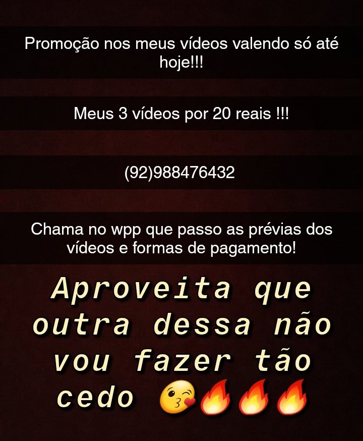 nathycam4's tweet photo. De 35 por 20 reais! Quem tiver interesse me chama 😘😋 https://t.co/gupHO5QG22