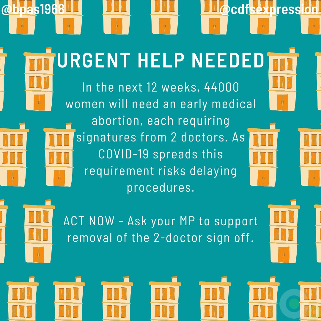 SexpressionCdf's tweet image. URGENT: We only have 9 hours to secure an amendment to the Coronavirus Bill to protect women’s access to abortion care during this public health crisis. 

Please follow @bpas1968’s link which will help you generate an email for your MP now: bpas.eaction.org.uk/covid2sigs/