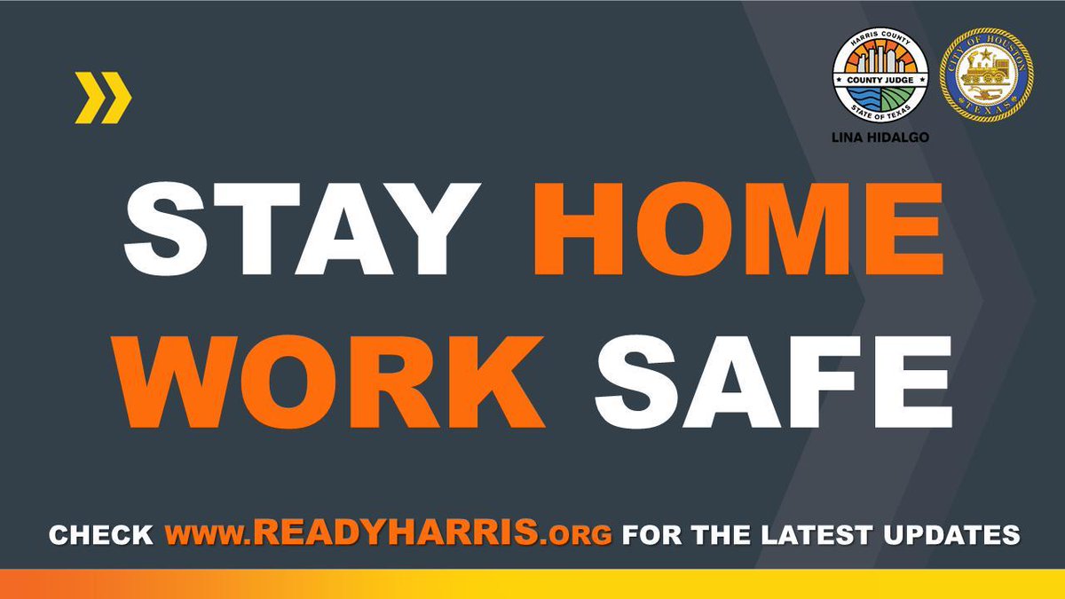HarrisCoJudge's tweet image. BREAKING: I've just issued a Stay Home-Work Safe Order for Harris County residents effective midnight tonight. Folks should stay home except for essential needs. This moment in history will define our future. History will say we prioritized human life.