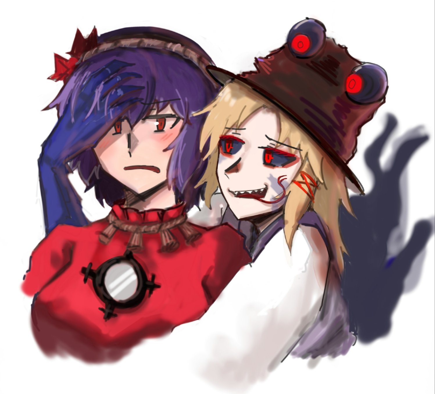 再抽卡就剁手on Twitter すわかな すわかな 東方project 八坂神奈子 洩矢諏訪子https T Co I9lmu6cp92 Twitter
