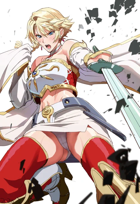 むかし描いたエロ漫画の女騎士です 