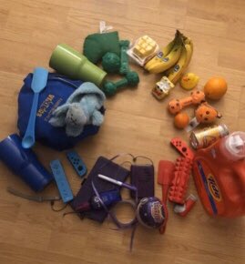 Took on the #farmingdalecolorwheelchallenge &amp; Mrs. Roberts joined me!! Such a fun idea <a href="/jessica_data/">Jessica Data</a>. 🎨🌈 <a href="/FSDVikings/">Farmingdale School</a>