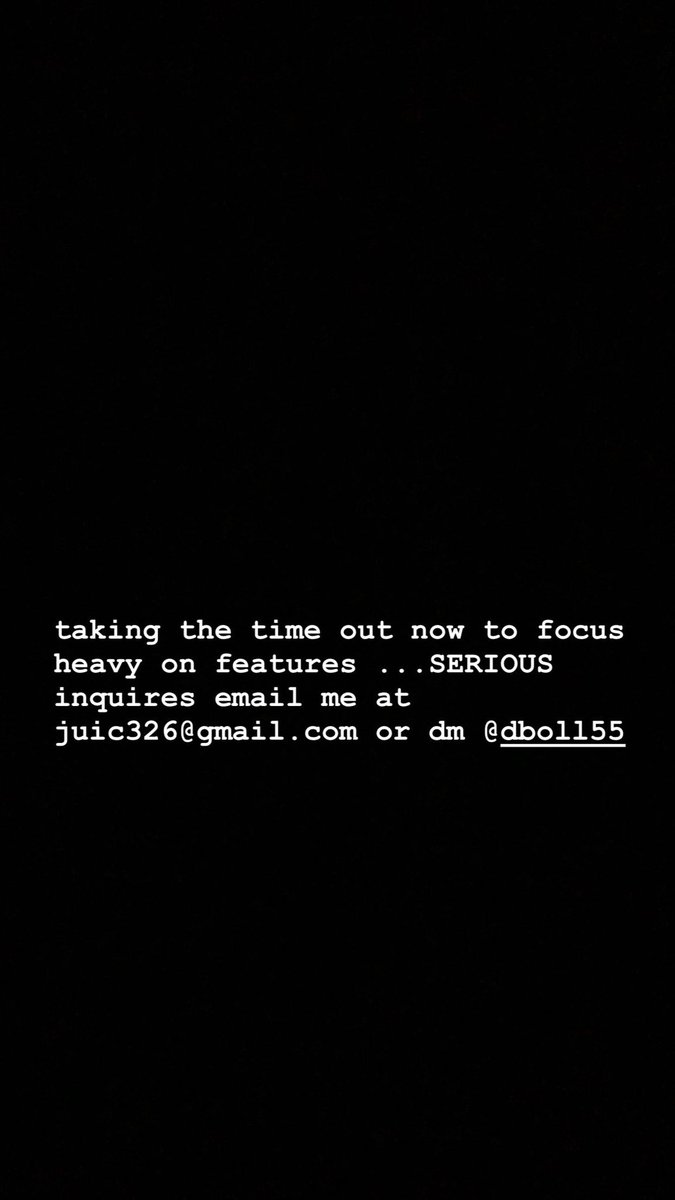 LeVeonBell's tweet photo. SERIOUS inquires only, &amp; ALL artist from Ohio FREE! https://t.co/aDUk97RpdE