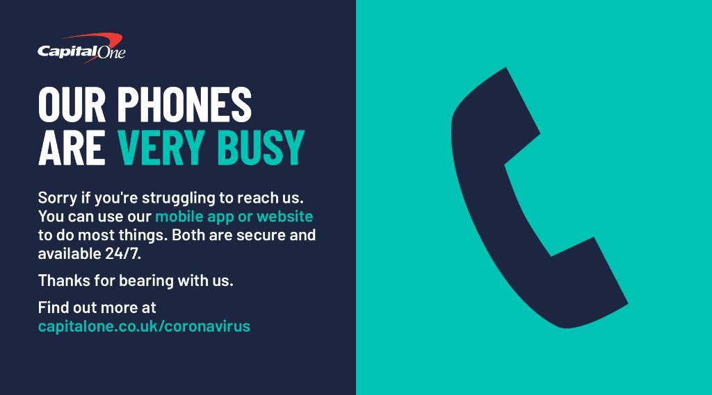 Sorry if you're struggling to reach us. Please send us a secure message via your online account if possible. Thank you.