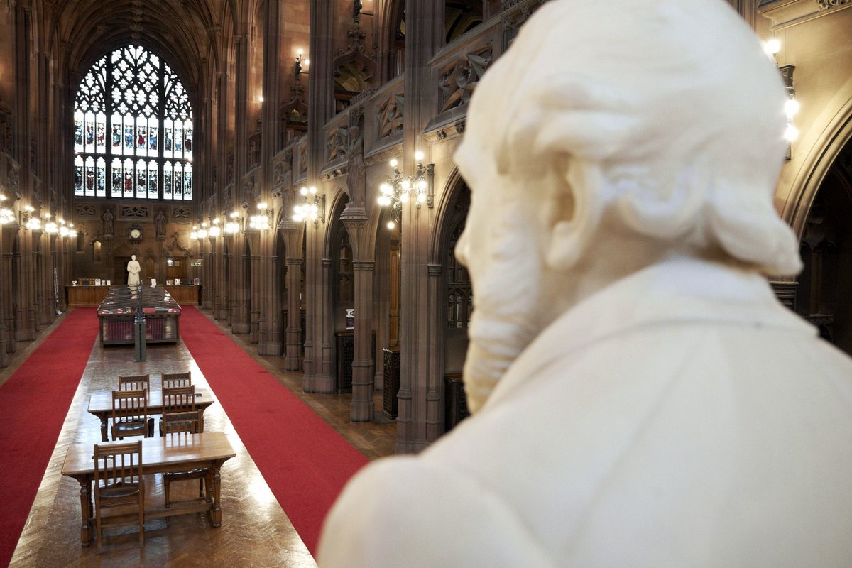 John and Enriqueta Rylands were practising #SocialDistancing before it was even a thing 📏