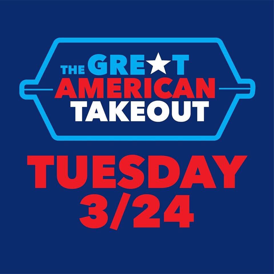 Portlandtncofc's tweet image. As our restaurants lie on life support, their only revenue streams are delivery &amp;amp; pickup. Today we are asking you to enjoy a delivery or takeout meal. Eat a good meal for a great cause: it's as simple as that.
#thegreatamericantakeout 
Show us your takeout meals in the comments!
