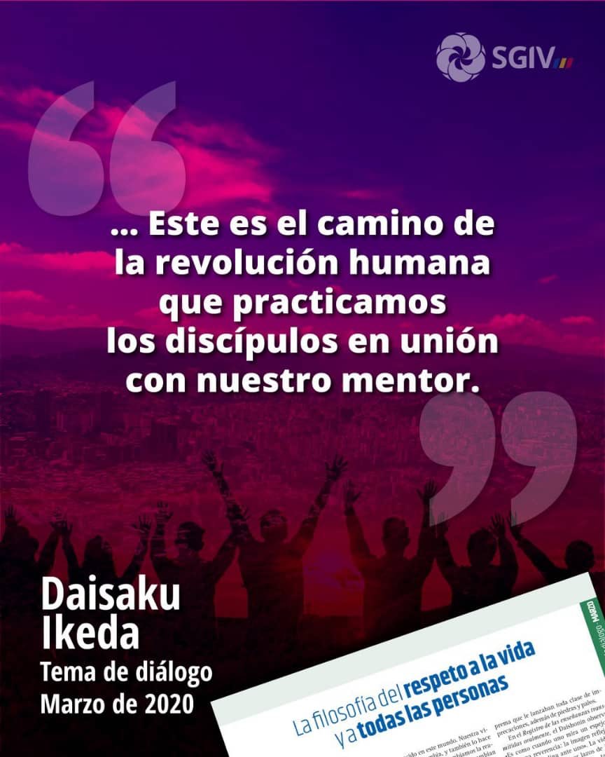 SGI_Venezuela's tweet photo. Tema de diálogo de las #sadankay del mes de marzo para estudiarlo en casa 🏠. https://t.co/ADuKmdt5hY