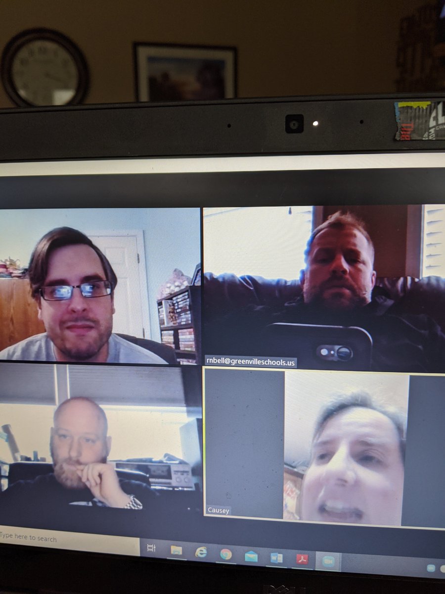 TheRobbyBell's tweet photo. Great catching up w/ my Human Geography department yesterday @HillcrestHSRams planning @gcschools #HumGeo #eLearning https://t.co/LiHvrus3iB