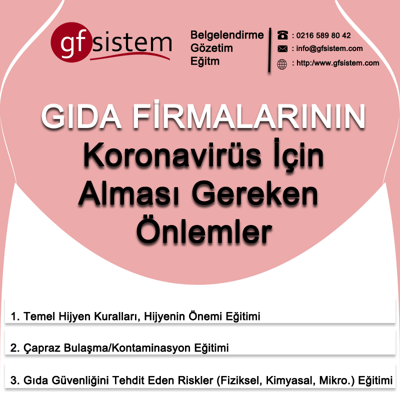 Koronavirus için firmalara bazı tavsiyeler!!! #korona #koronavirus #covid19 #evdekal #evdekaltürkiye #evdekalturkiyem🇹🇷 #sağlık #sağlık #önlemal #koronavirüs #isobelgesi #kalite #gıda #gida