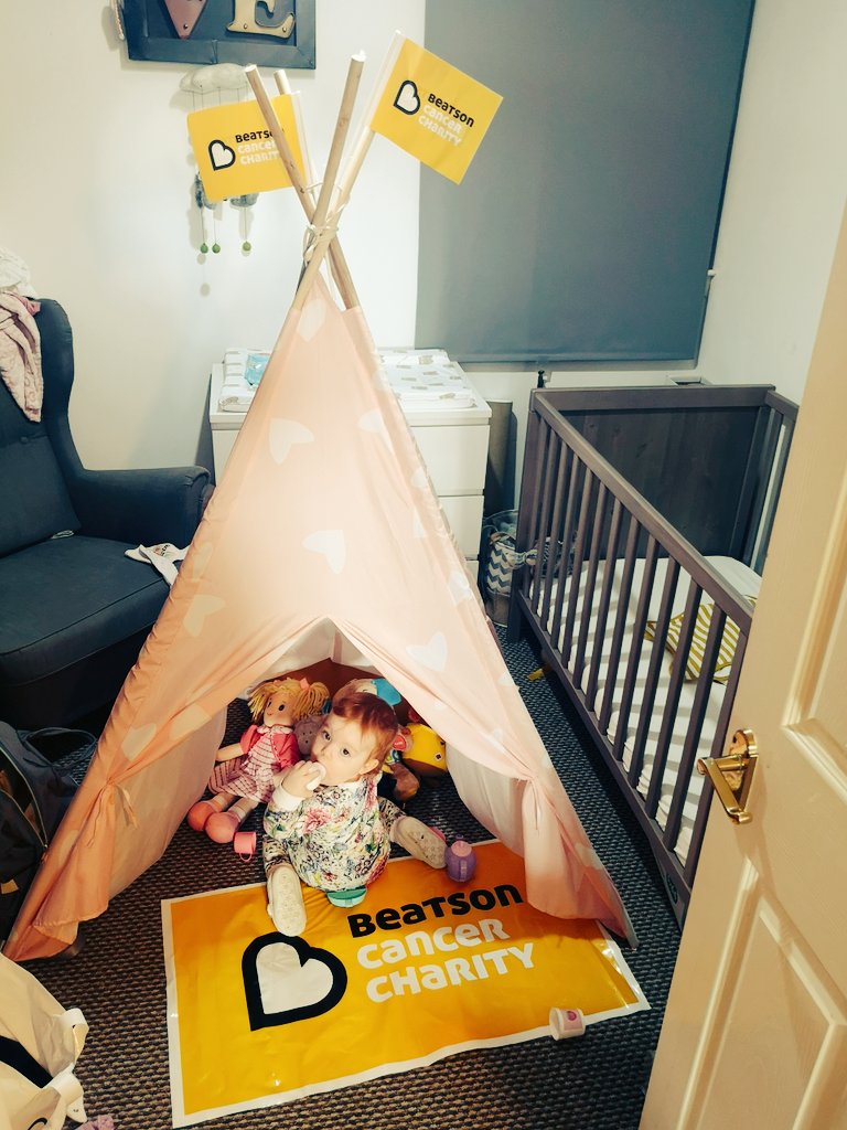 AliceStrauh's tweet photo. Having a Beatson Tea Party in our own Fort Beatson! We are keeping busy! What about you? @Beatson_Charity
#teambeatson
#workingfromhome
#todler
#fundraising https://t.co/PzeSSX2OGF