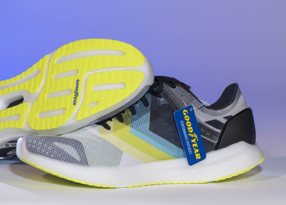 ActionGatorFL's tweet photo. @goodyear &amp; @SKECHERSUSA have partnered to create a new line of shoes featuring the tire manufacturer's rubber technology! 👟 See how two iconic brands came together to increase the grip, stability, and durability of these awesome kicks. https://t.co/EvR1D5GzBw https://t.co/MPim9SHHjJ