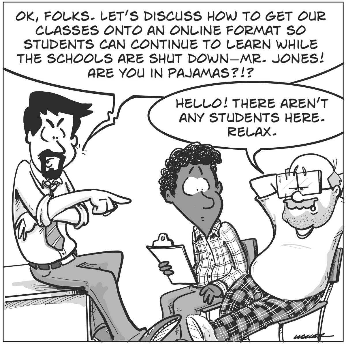 Bored Teachers tweet media