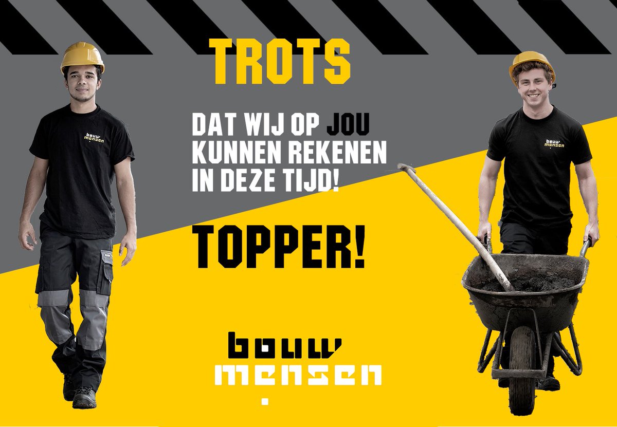 De toppers van Bouwmensen werken door aan een mooier Nederland!