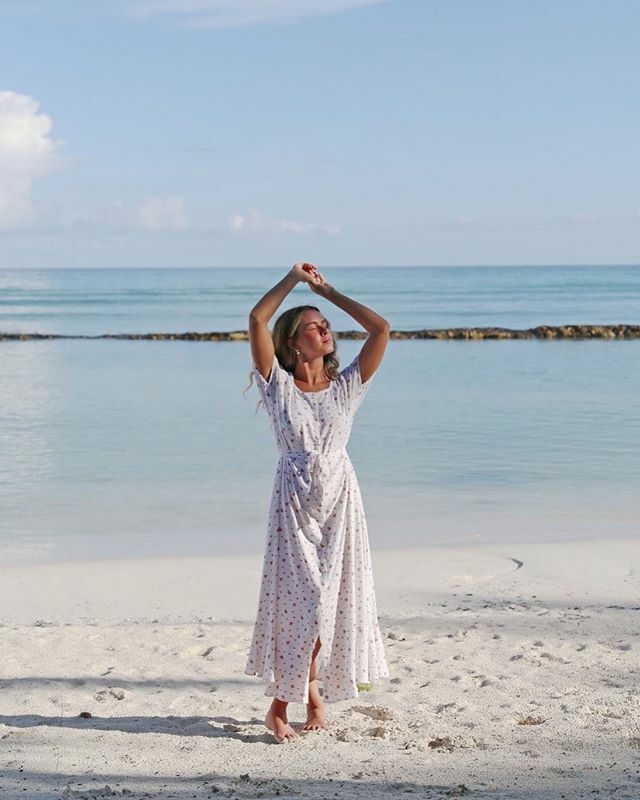 This week's Limited Edition release is a truly one-of-a-kind dress, with only 3 made and available for purchase! The Eve Dress is perfect for walks on the beach, or wearing while lounging around the home because yes, it really is that comfortable! Wear barefoot, with a delic…