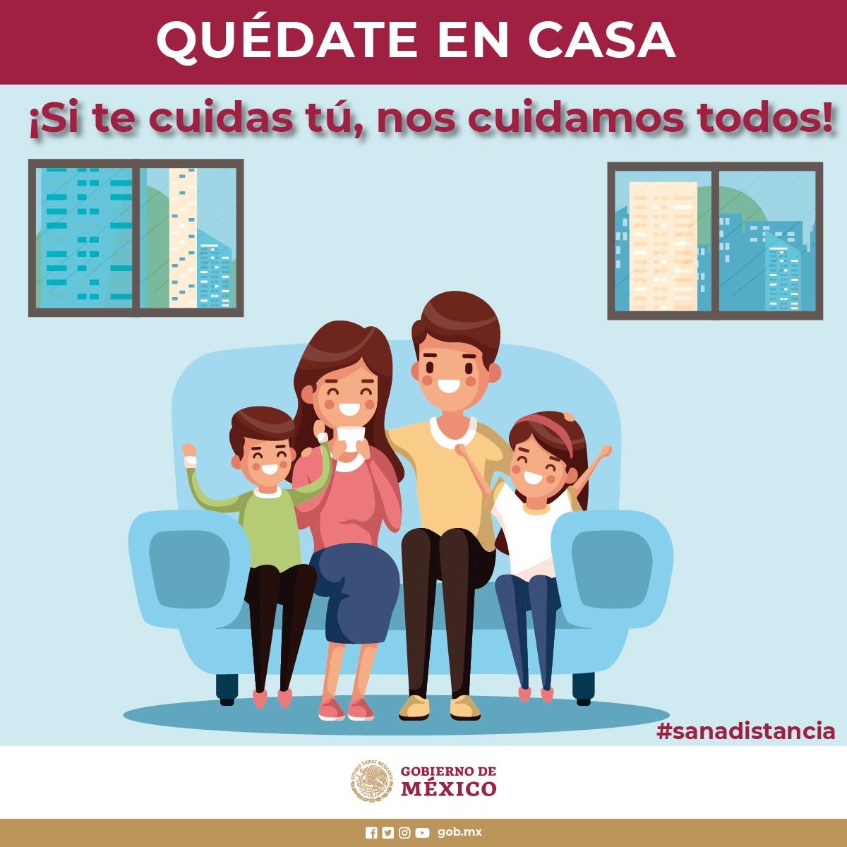 SaludDGPSP's tweet photo. Refuerza con tu familia los hábitos de higiene básica y platiquen sobre sus dudas e inquietudes acerca de #COVID19. Para mayor información puedes consultar https://t.co/LQl1hXVRAn
¡Si te cuidas tú, nos cuidamos todos! https://t.co/gVfiivrTX6