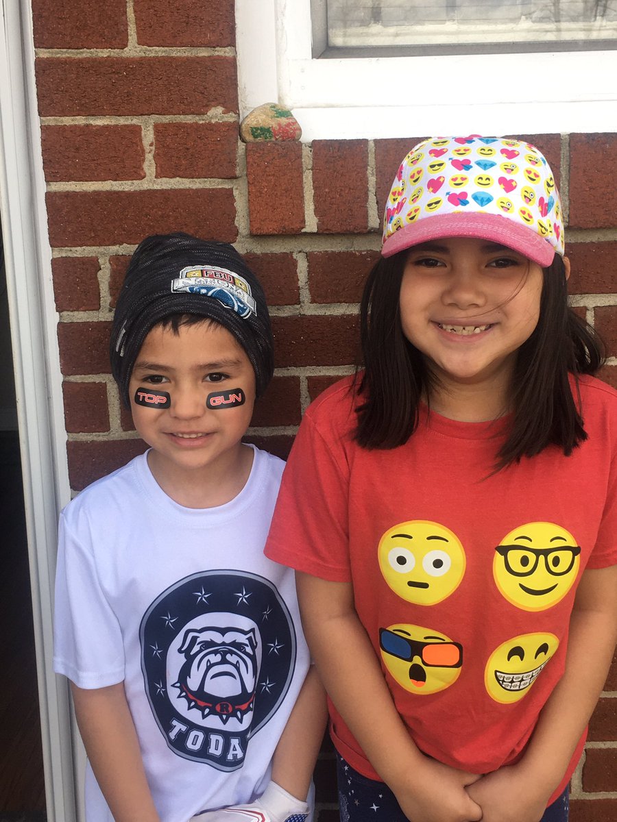 Favorite Hat at for CG. My middle schooler even wore his favorite hat!! <a href="/CenterGroveES/">Center Grove</a> <a href="/DepughJess/">Jess DePugh</a>