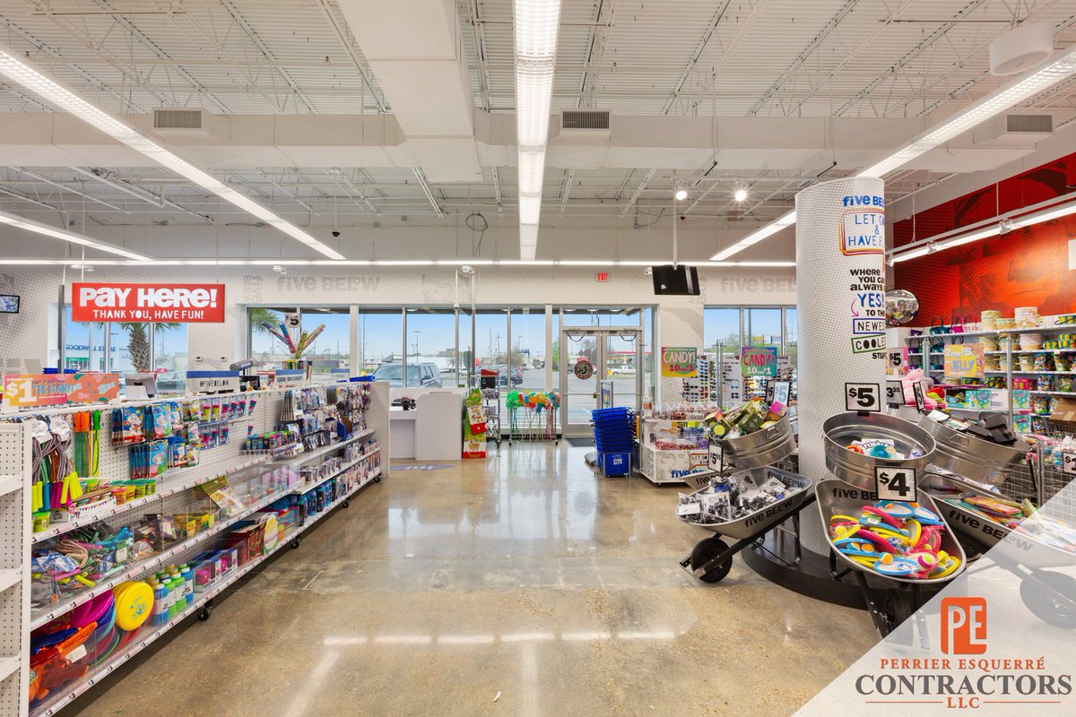 Perrier Esquerré On Twitter Earlier This Month We Completed Five Below In Harvey On The Westbank Shout Out To Our Awesome Repeat Clients Fivebelow L A Retail When The Shopping Restrictions Are