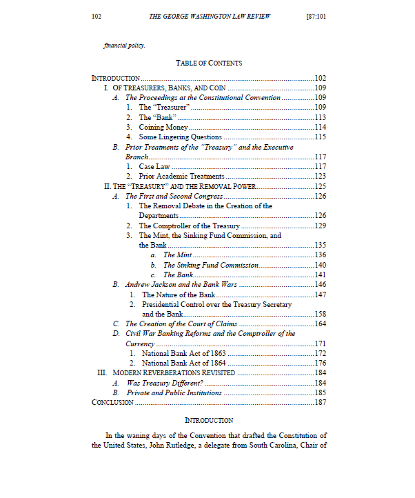 adityabamzai's tweet photo. My latest—"Tenure of Office and the Treasury: The Constitution and Control over National Financial Policy, 1787 to 1867."

A study of presidential administration from the Constitution’s adoption to the impeachment trial of President Andrew Johnson.  1/4

https://t.co/Z8YqX2PzKt https://t.co/CFNmkJ22gj