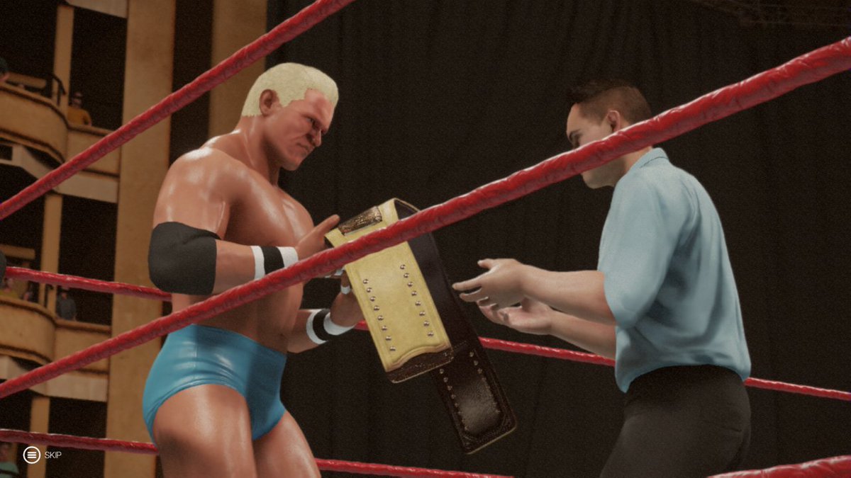 floydbanks2k26's tweet photo. The #Guru #JonPatterson, prophecized he would become #BCWHeavyweightChampion in Kentucky. #SimonSteele fought for 10 years to win the #BCWHeavyweightTitle. This night, there's a winner, & there's a loser. #BCW #BCW90s #WWE2K19 #XboxShare #BCWMedia #BCWUniverse https://t.co/8Nhnpa3HVN