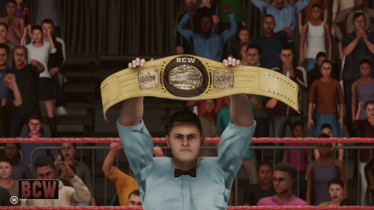 floydbanks2k26's tweet photo. The #Guru #JonPatterson, prophecized he would become #BCWHeavyweightChampion in Kentucky. #SimonSteele fought for 10 years to win the #BCWHeavyweightTitle. This night, there's a winner, & there's a loser. #BCW #BCW90s #WWE2K19 #XboxShare #BCWMedia #BCWUniverse https://t.co/8Nhnpa3HVN