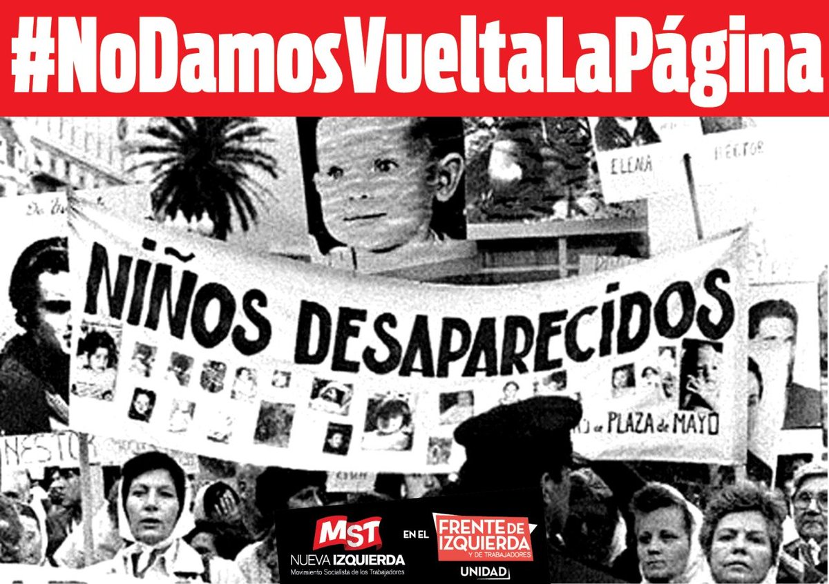 NadiaGBurgos's tweet photo. . #NoDamosVueltaLaPagina porque seguimos buscando! https://t.co/HG0e6ORBjf