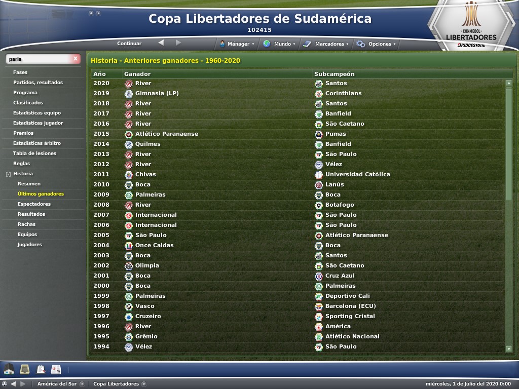 mp92_'s tweet photo. Campeones Libertadores #FM07 https://t.co/YnZ0rhiKFh