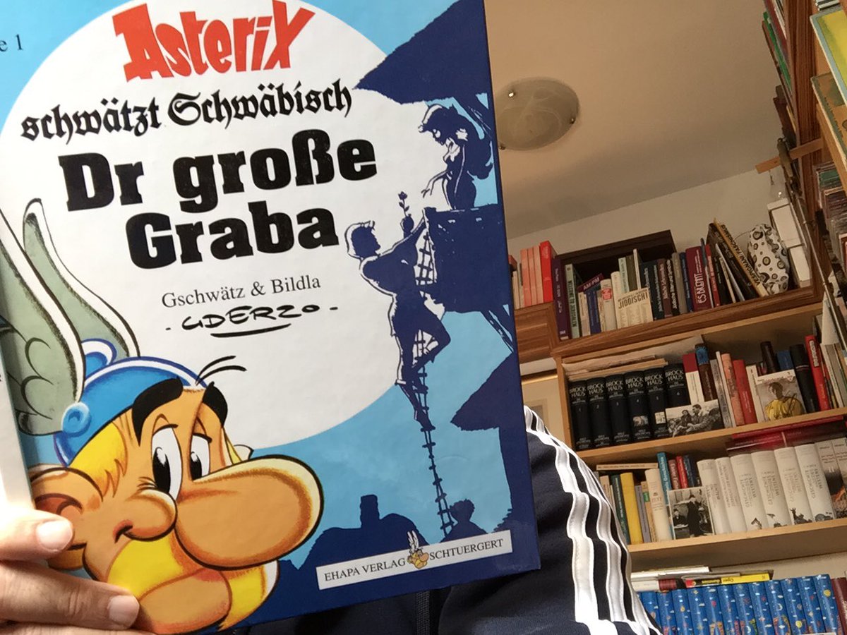 Heute lese ich mit meinen Kindern mal wieder #Asterix.  Danke für all die schönen Momente, die Du uns geschenkt hast. RIP #AlbertUderzo