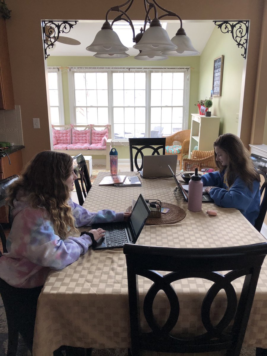 RN_MicheleH's tweet photo. Teamwork Tuesday...
#Teamflexiblelearning #schoolcrew
#dadhashisownworkspace
@CMSmtolive @NicoleMusarra @MathWithMrsM @CMS_MrsRoman @Nurse_Olup https://t.co/tE1rzPFlfo