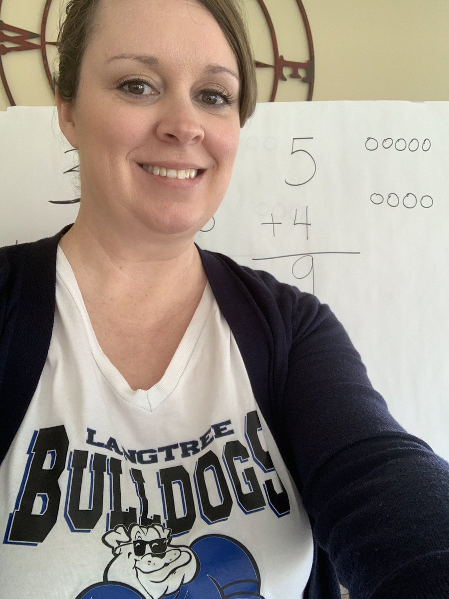 MrsGuntherClass's tweet photo. Showing my @HTSD_Langtree school spirit while teaching a math lesson. #HTSDhasSpirit https://t.co/rUUQS9E5Xv