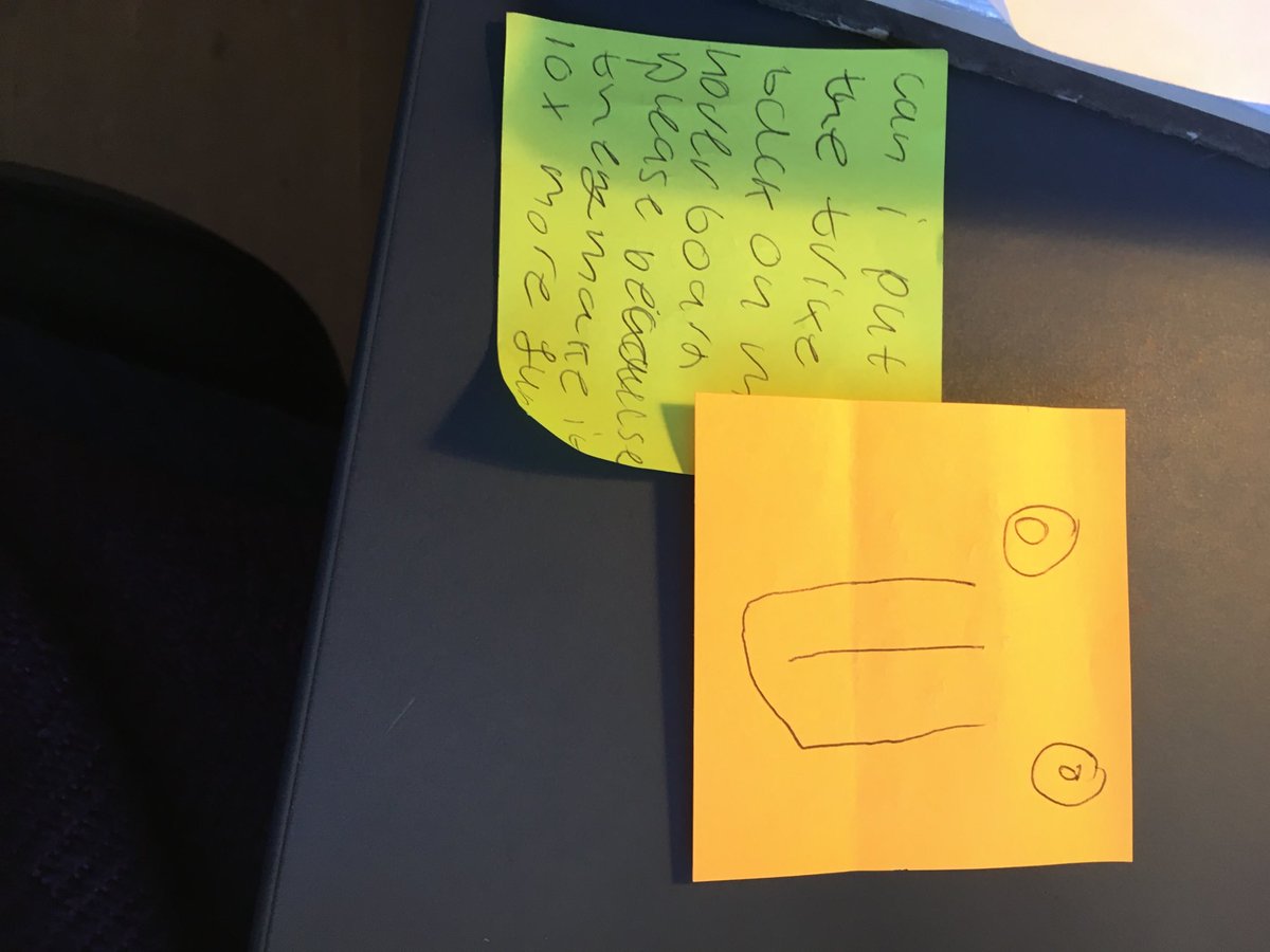 My kids are communicating on CPPE post-it notes and tissues today whilst I’m running online CBDs.
Only had to call in 🇺🇳 peacekeepers once so far.