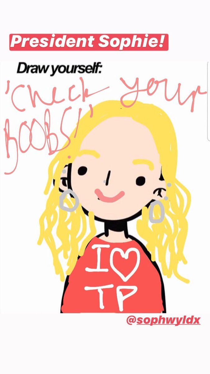 AberUBT2019's tweet photo. If you fancy a bit of fun and a laugh to brighten up your isolation, head over to our Instagram page for new activities and positive messages every day!! Today’s activity is interactive - give it a go! 💖 #StaySafe #CheckBoobsAndPecs #BoobLove https://t.co/xnjxYFaqkS