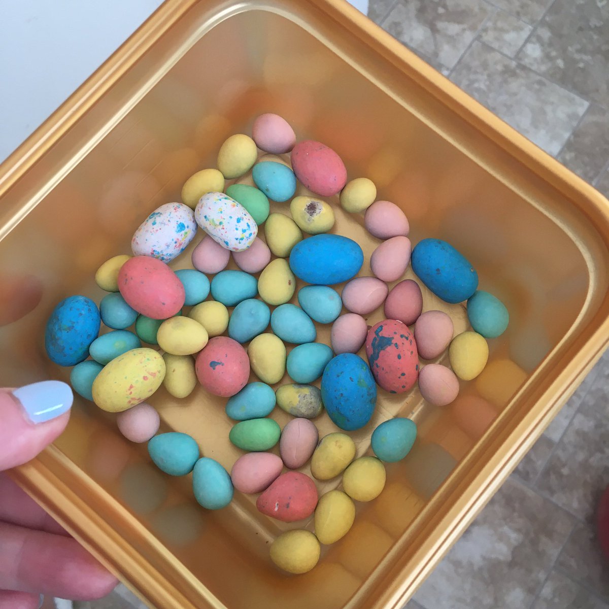 Mayday. Current easter egg stash is dwindling. Radio the bunny #isolation2020