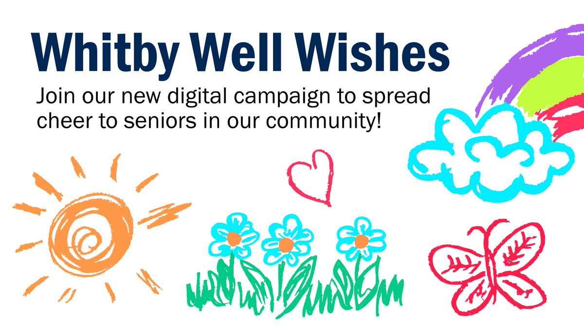 Town of Whitby, ON (@townofwhitby) on Twitter photo Let's spread some cheer! Join #WhitbyWellWishes to share a cheerful boost with seniors homes in our community. Complete one of our colouring sheets & post it on Twitter or email wellwishes@whitby.ca and we'll send your well wishes to our local seniors! whitby.ca/wellwishes Let's spread some cheer! Join #WhitbyWellWishes to share a cheerful boost with seniors homes in our community. Complete one of our colouring sheets & post it on Twitter or email wellwishes@whitby.ca and we'll send your well wishes to our local seniors! whitby.ca/wellwishes