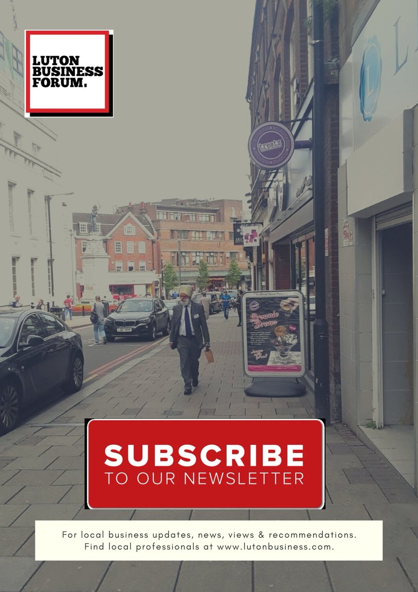 Subscribe to our Newsletter and stay in the loop.

mailchi.mp/957606d3f84f/l…

#lutonbusinessforum #luton #lutonbusiness #newsletter