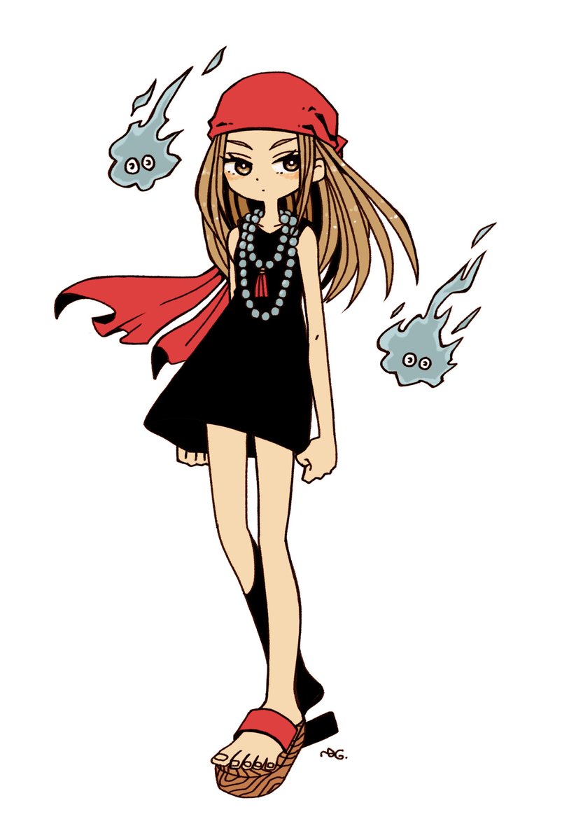 「イタコのアンナ 」|北極まぐのイラスト