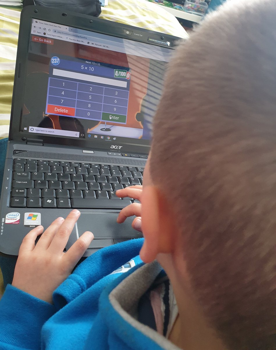 kezza5883's tweet photo. To finish our afternoon we tried @TTRockStars for the 1st time. The timer certainly goes quick ๐๐ @Mayflower_MCA @siobhanbradsMCA @DavidSammels @NathanwhiteMCA #maths #numbersrock https://t.co/FUR8qGA5zn