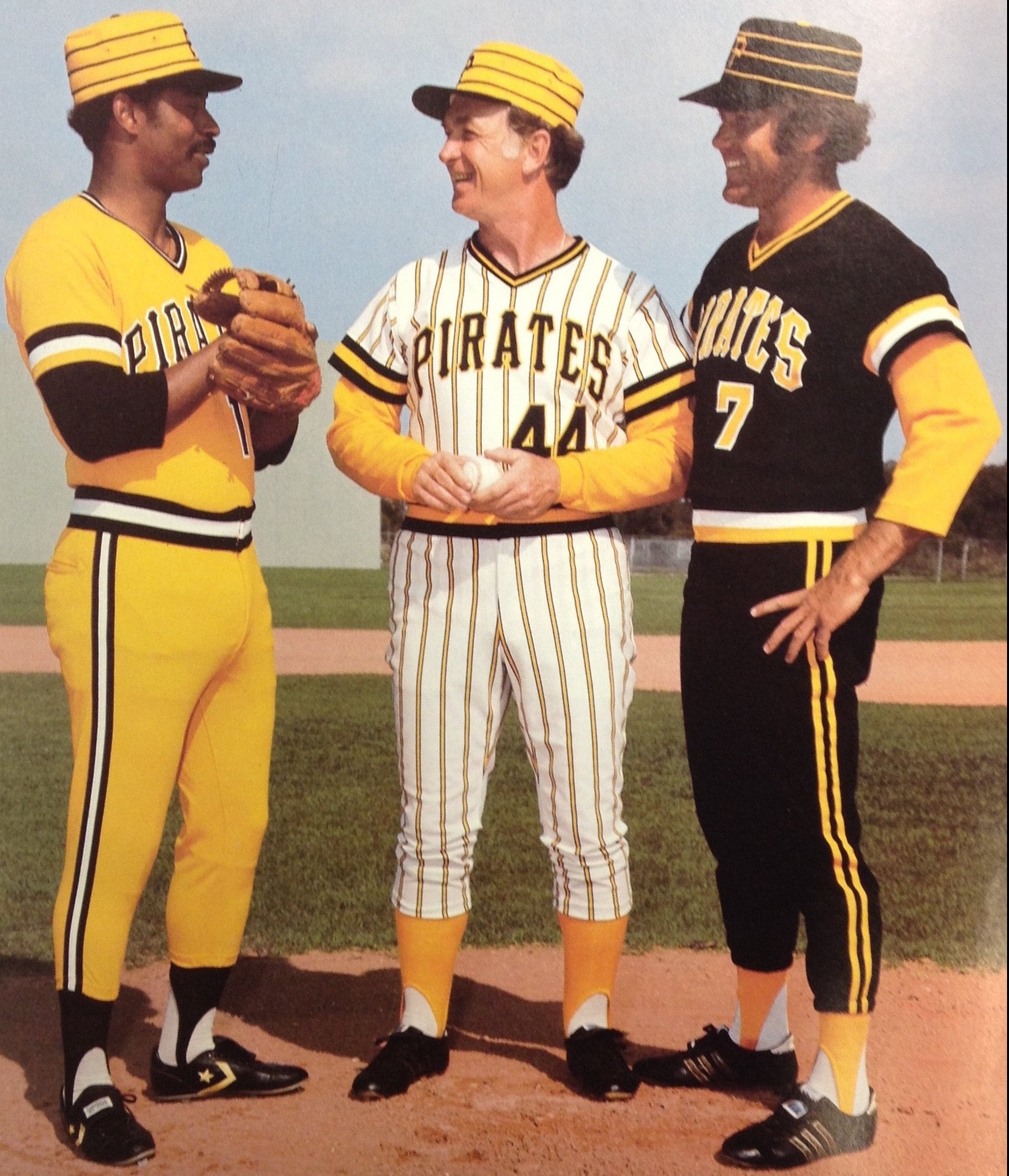 Scott Chamberlain on X: My favorite style of @Pirates Uniforms was the mix  & match ones worn by the #Bucs in the late 1970s & early 1980s  including their Championship Season of