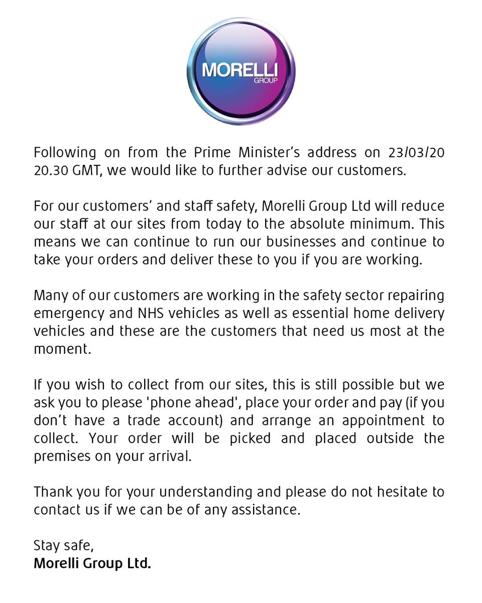 Morelli Group tweet media