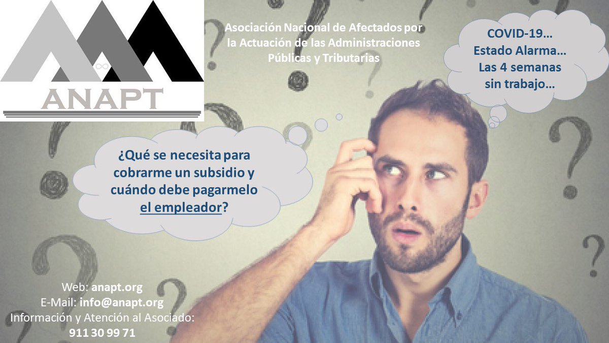 ANAPT11's tweet photo. ANAPT puede ayudarte a proteger tus derechos laborales cuando nuestro país está en estado alarma por la causa de COVID-19. Seguimos trabajando para Usted y esperando tus preguntas ✍️✍️✍️ #ANAPT #asociación #asociacion #gestion #gestión #abogados #tusderechos #derechoslaborales https://t.co/j1UA5p80dc